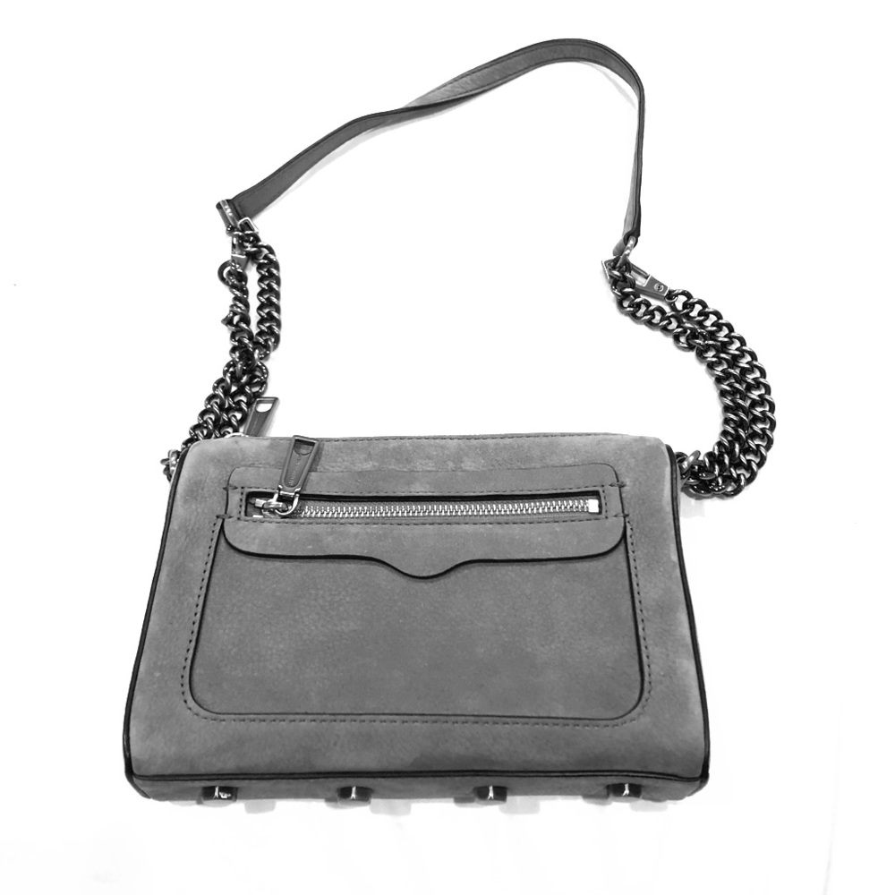 Rebecca Minkoff suede crossbody bag - mini M.A.C.